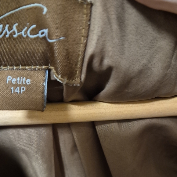 Jessica Women's Tan Coat - Picture 2 of 4